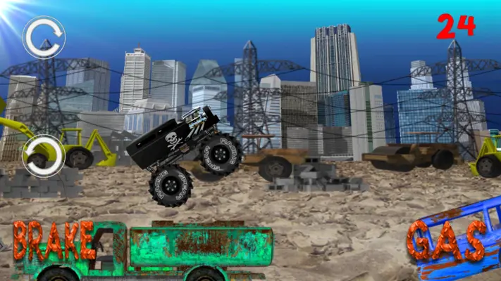 Monster Truck Junkyard 2 android App screenshot 9