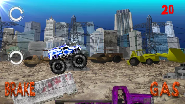 Monster Truck Junkyard 2 android App screenshot 10