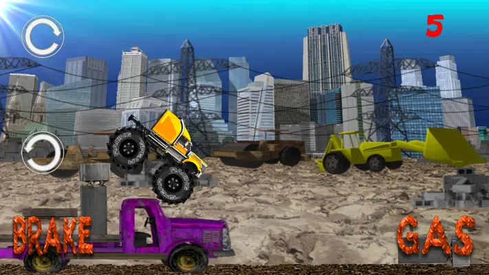 Monster Truck Junkyard 2 android App screenshot 4